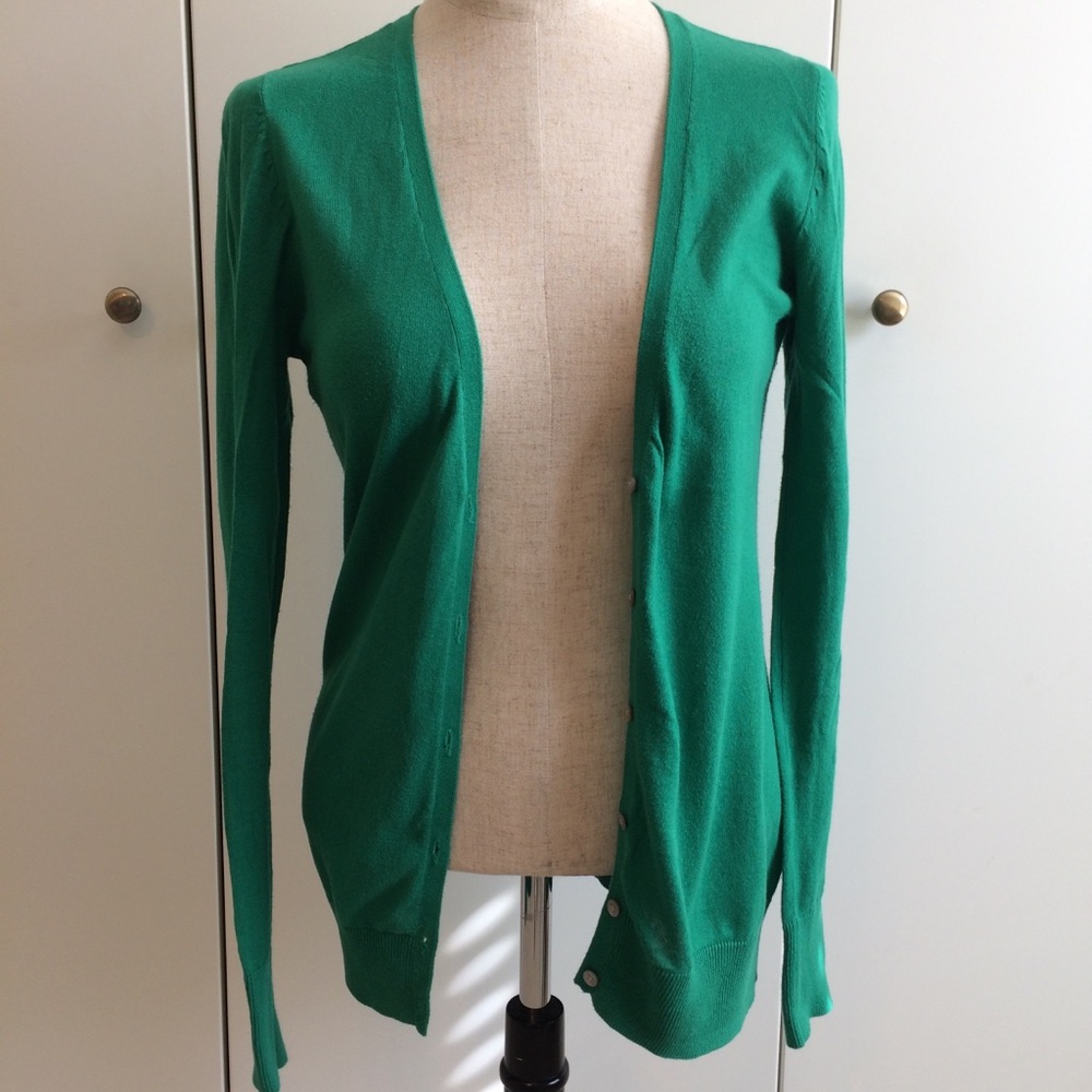 Old Navy Green Cardigan